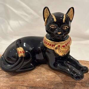 Rare Lenox Egyptian goddess cat